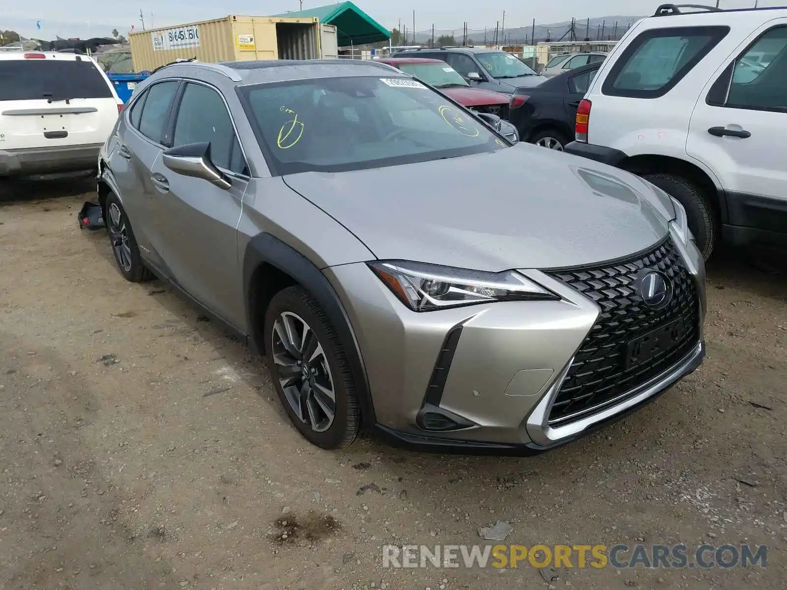 1 Photograph of a damaged car JTHP9JBH4L2026511 LEXUS UX 250H 2020