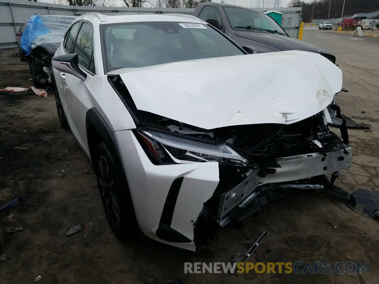 1 Photograph of a damaged car JTHP9JBH4L2028663 LEXUS UX 250H 2020