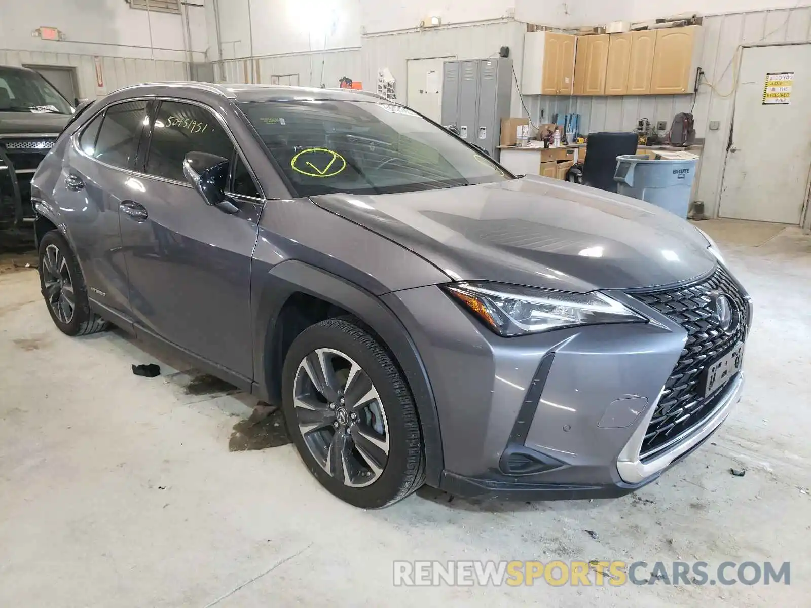 1 Photograph of a damaged car JTHP9JBH4L2028985 LEXUS UX 250H 2020