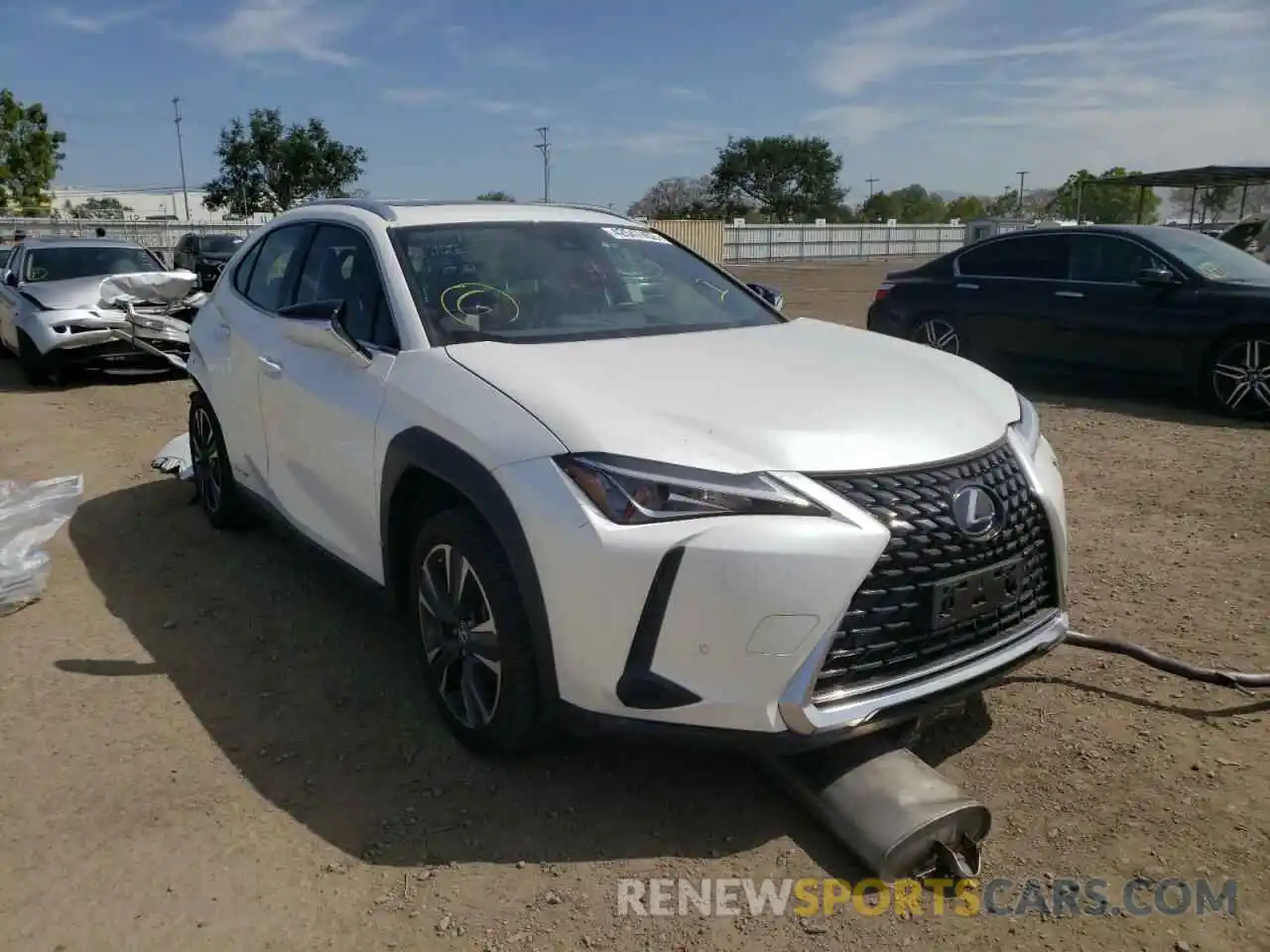 1 Photograph of a damaged car JTHP9JBH5L2021589 LEXUS UX 250H 2020