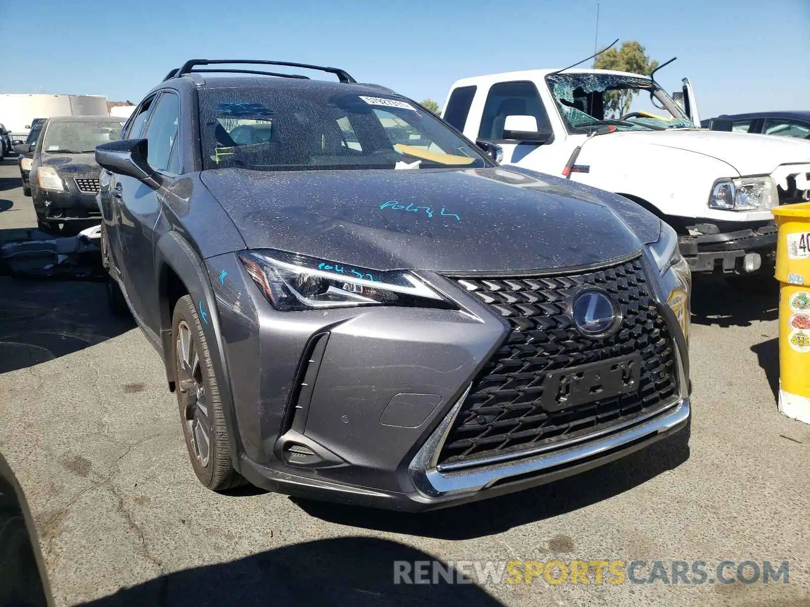 1 Photograph of a damaged car JTHP9JBH5L2023181 LEXUS UX 250H 2020