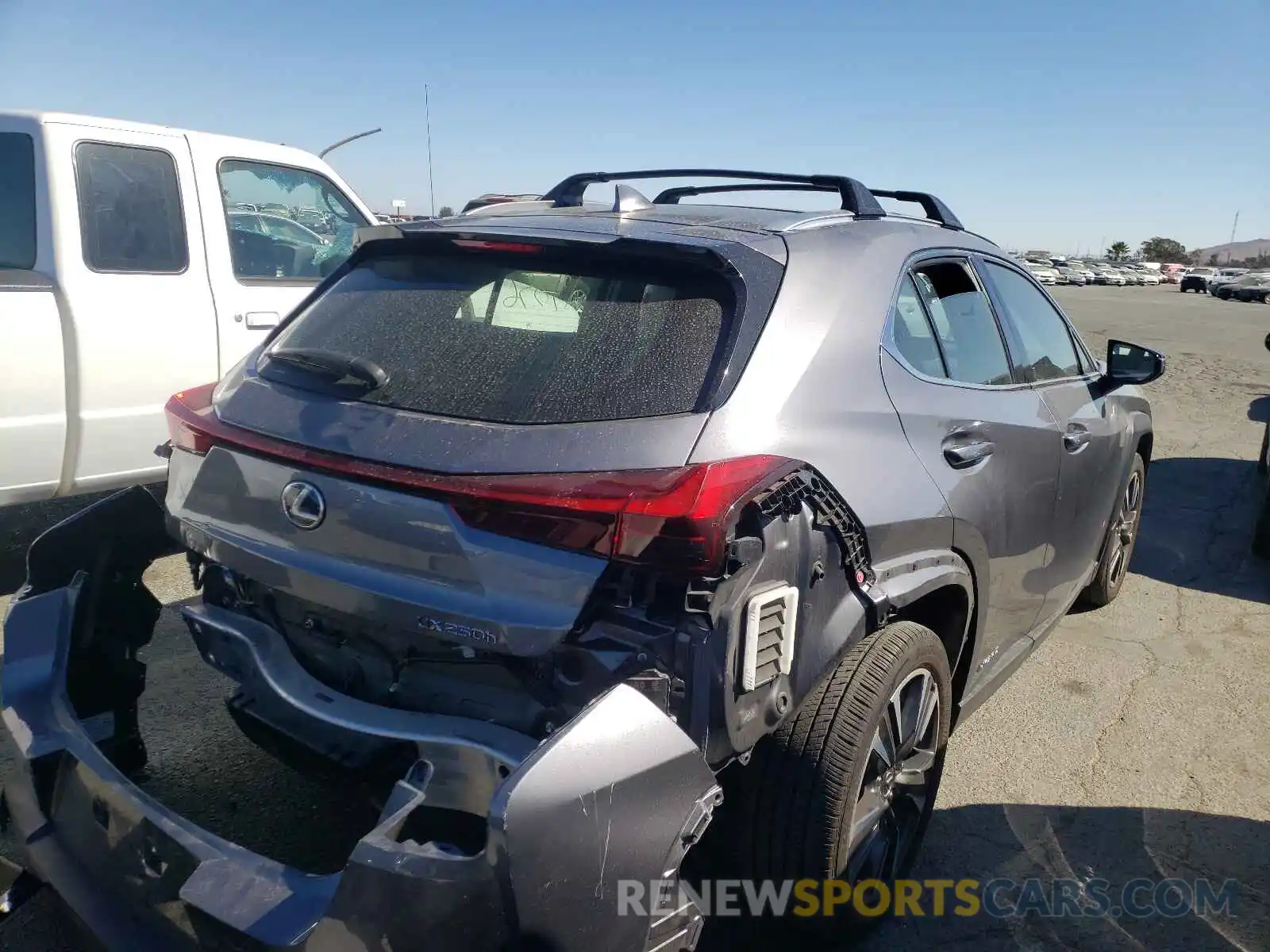 4 Photograph of a damaged car JTHP9JBH5L2023181 LEXUS UX 250H 2020