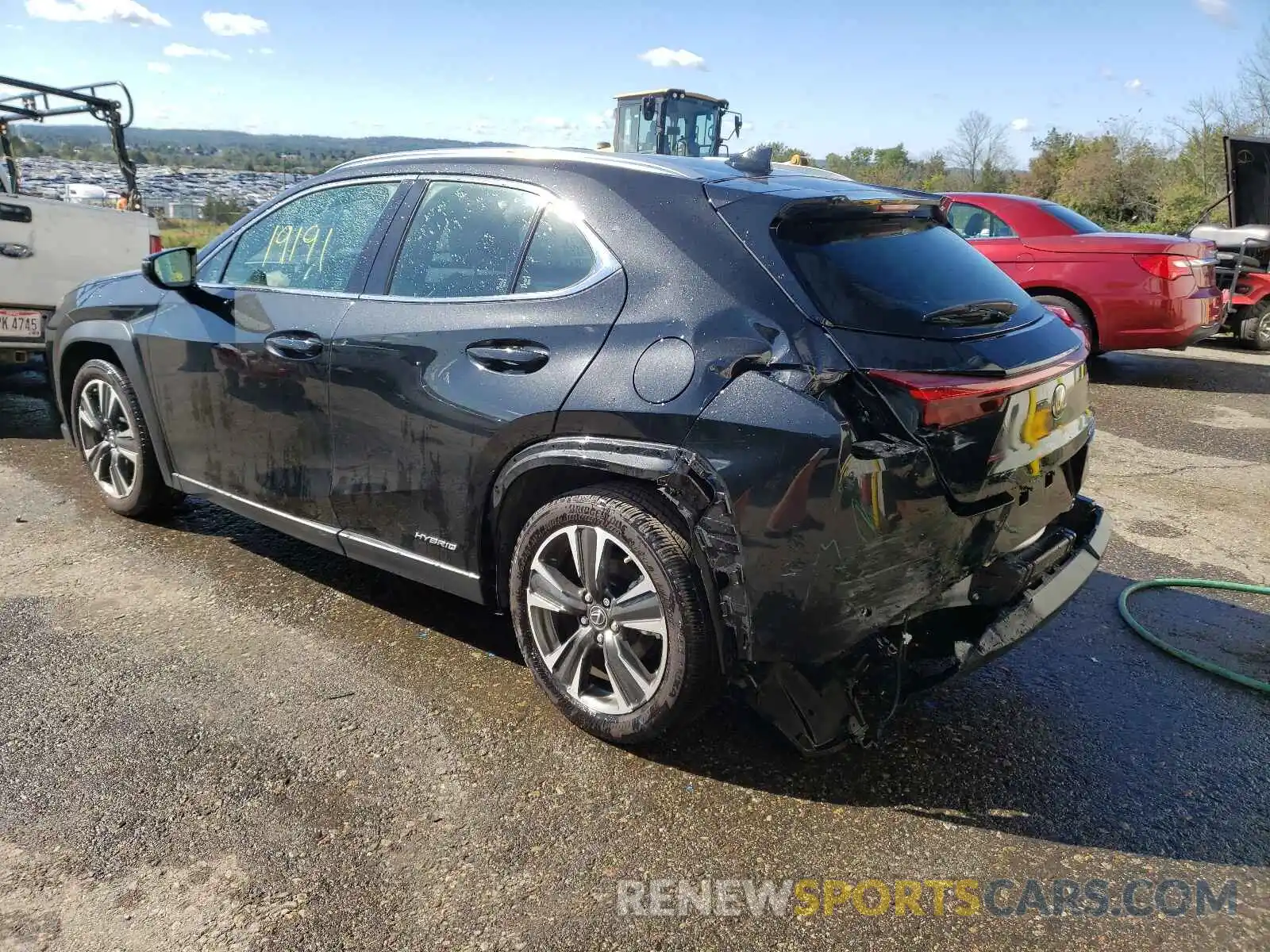 3 Photograph of a damaged car JTHP9JBH5L2028039 LEXUS UX 250H 2020