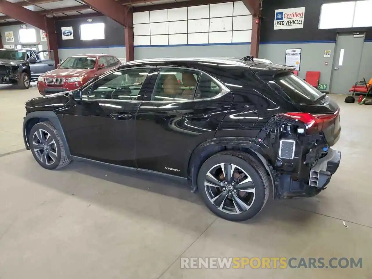 2 Photograph of a damaged car JTHP9JBH5L2029434 LEXUS UX 250H 2020