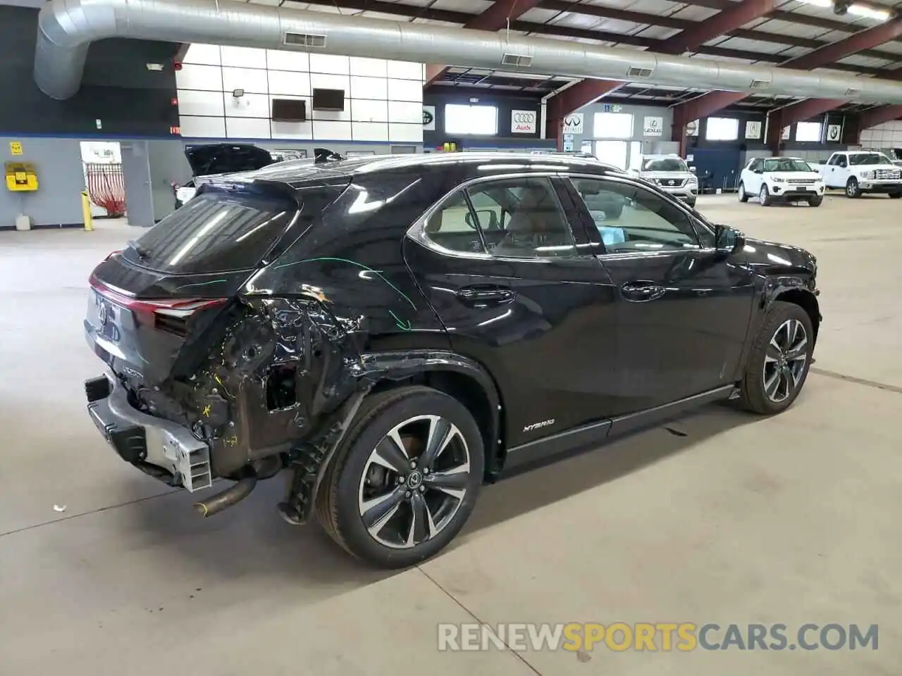 3 Photograph of a damaged car JTHP9JBH5L2029434 LEXUS UX 250H 2020