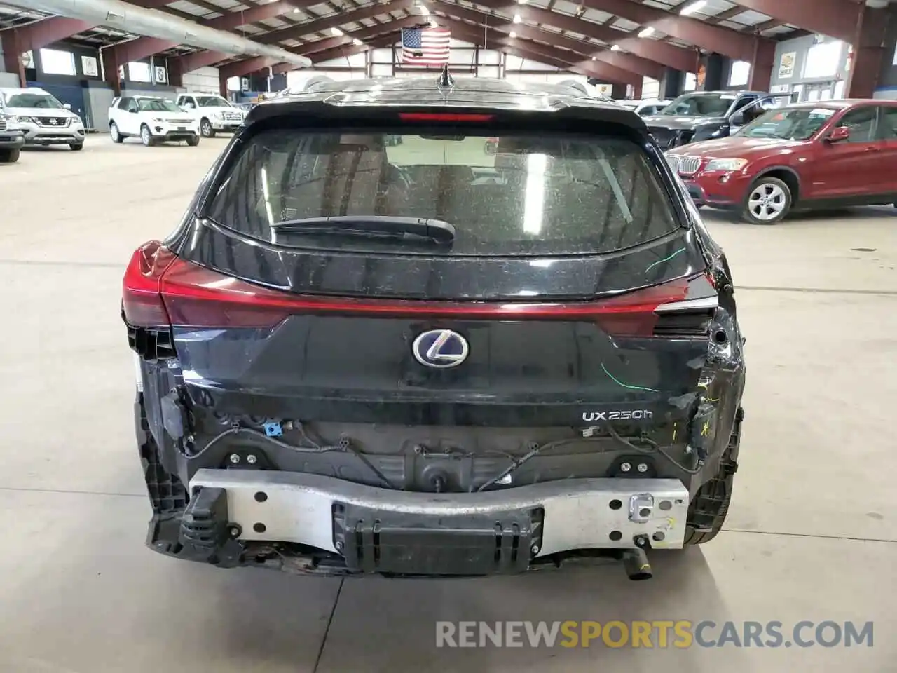 6 Фотография поврежденного автомобиля JTHP9JBH5L2029434 LEXUS UX 250H 2020