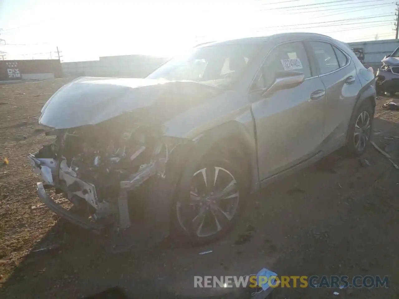 2 Photograph of a damaged car JTHP9JBH5L2031328 LEXUS UX 250H 2020