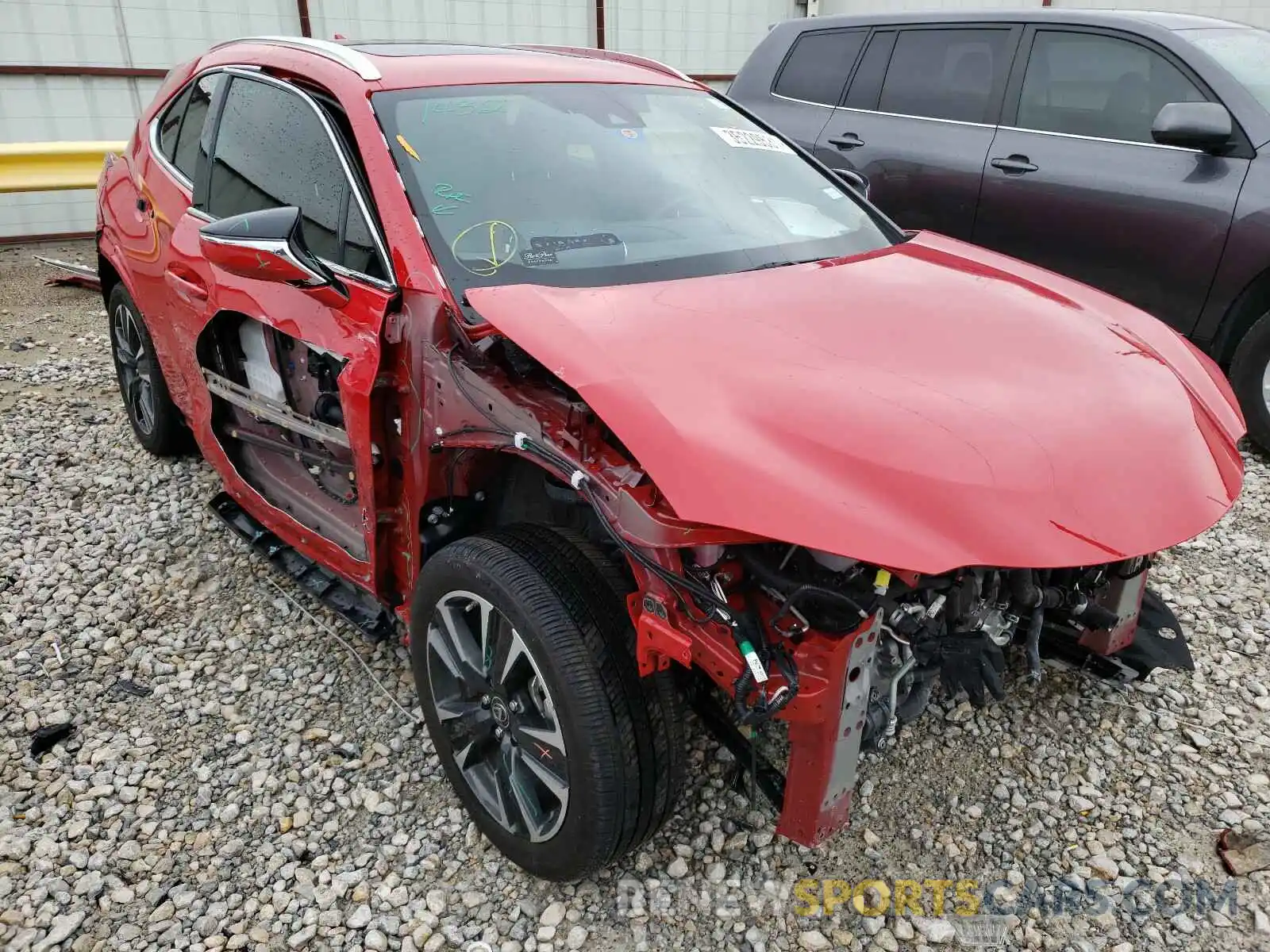 1 Photograph of a damaged car JTHP9JBH6L2024517 LEXUS UX 250H 2020