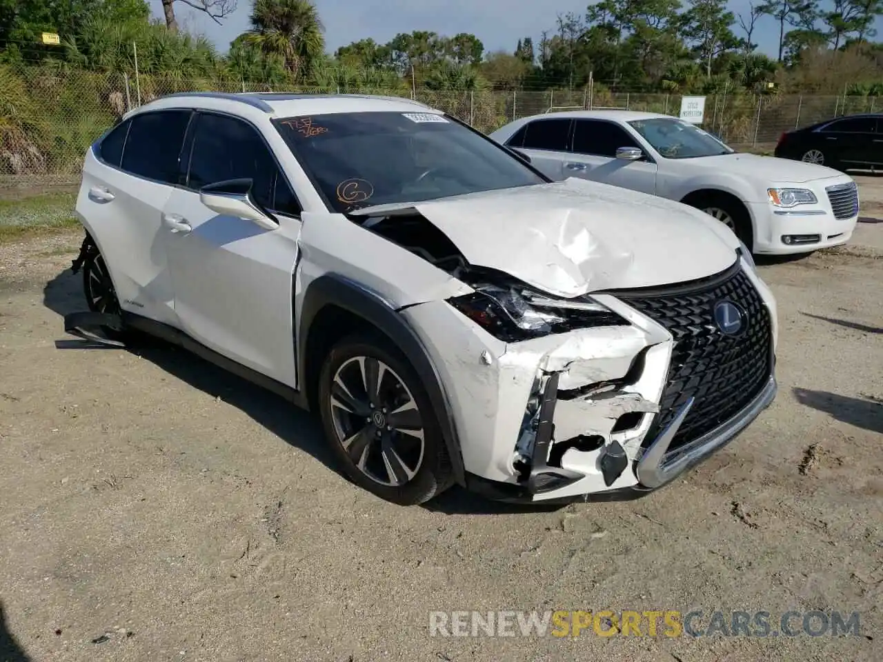 1 Photograph of a damaged car JTHP9JBH6L2026302 LEXUS UX 250H 2020