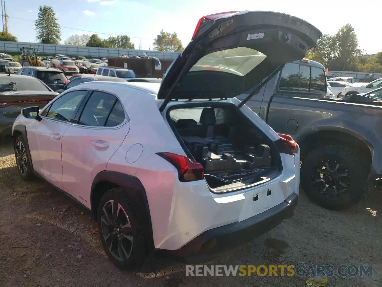 3 Photograph of a damaged car JTHP9JBH6L2030169 LEXUS UX 250H 2020