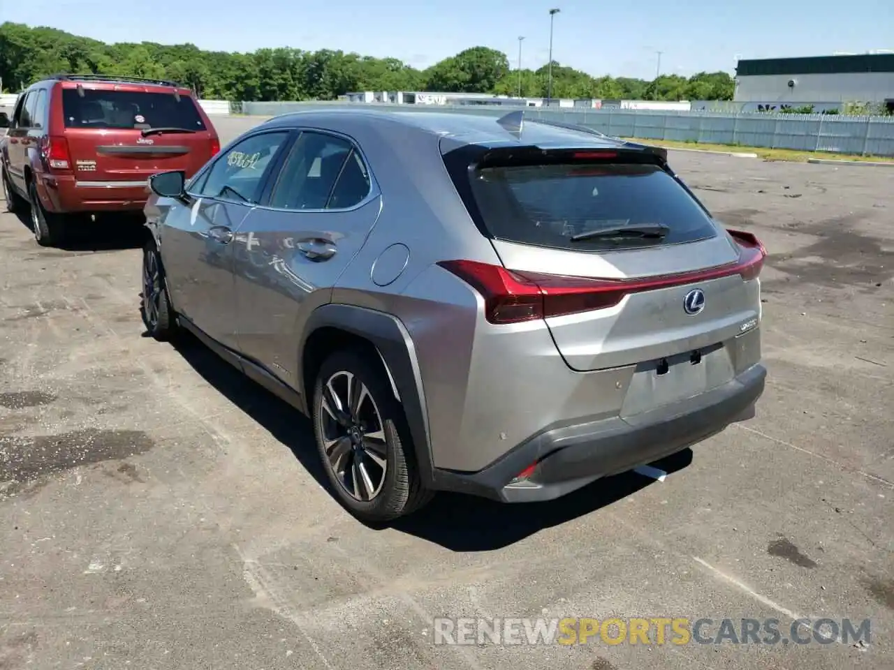 3 Photograph of a damaged car JTHP9JBH7L2022209 LEXUS UX 250H 2020