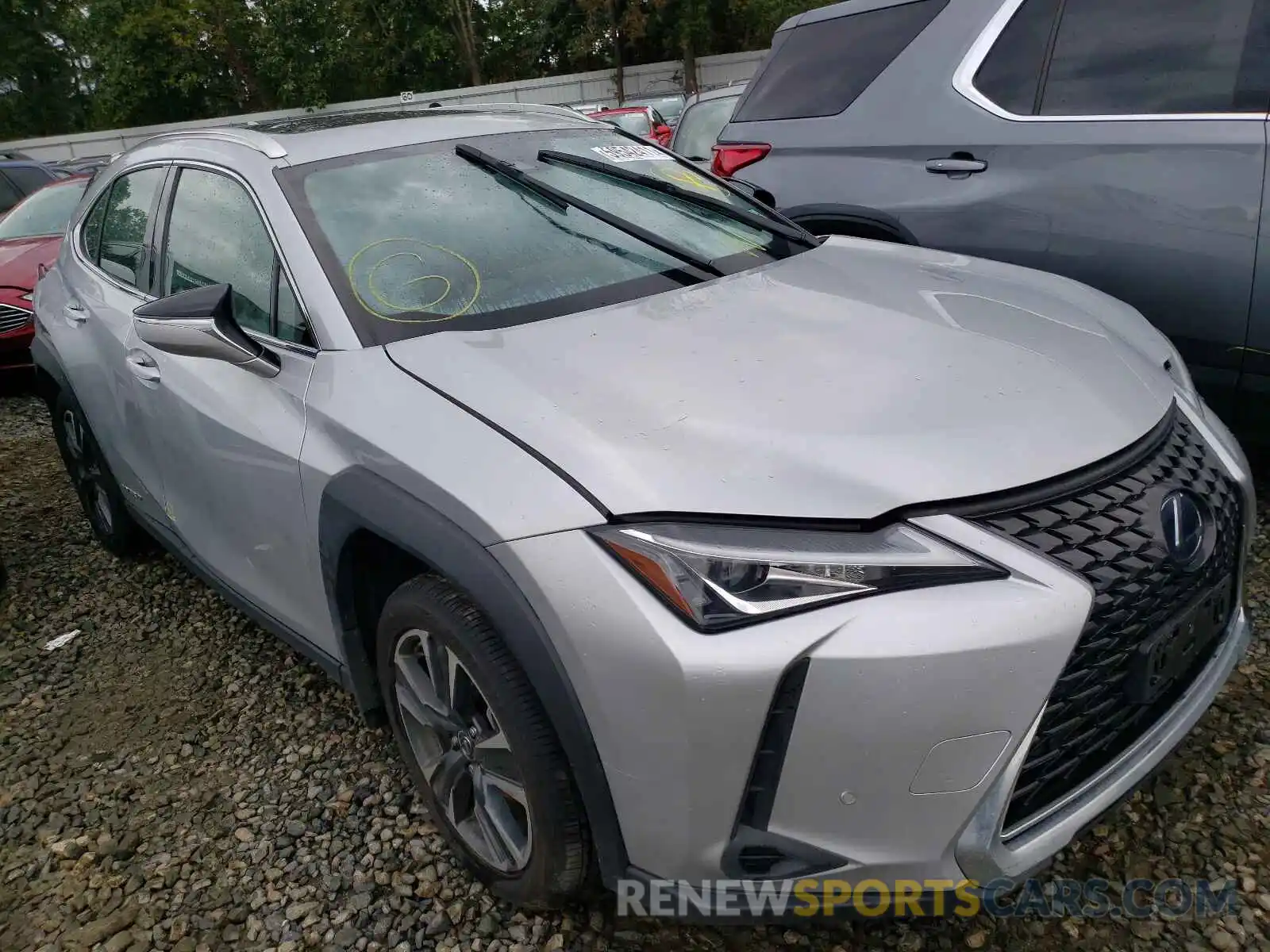 1 Photograph of a damaged car JTHP9JBH7L2036658 LEXUS UX 250H 2020