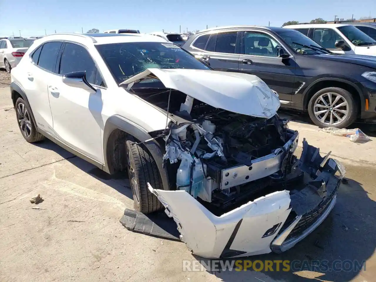 1 Photograph of a damaged car JTHP9JBH8L2022008 LEXUS UX 250H 2020