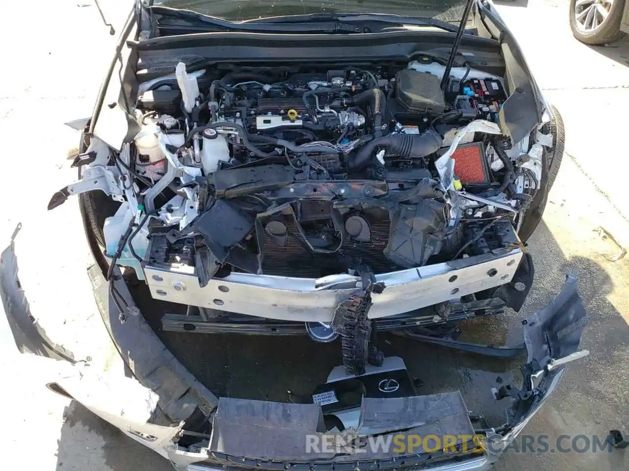 7 Photograph of a damaged car JTHP9JBH8L2022008 LEXUS UX 250H 2020