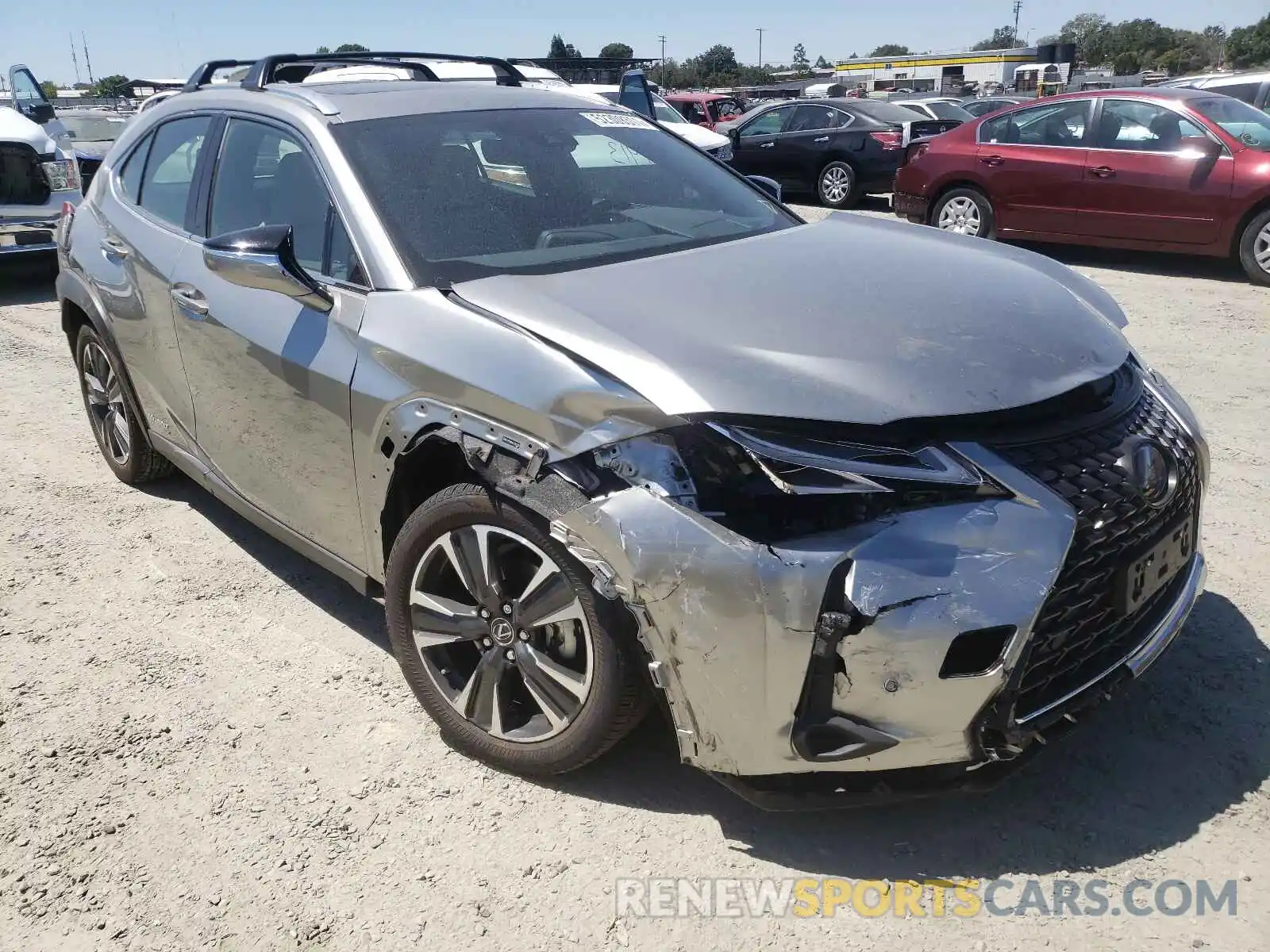 1 Фотография поврежденного автомобиля JTHP9JBH8L2025734 LEXUS UX 250H 2020