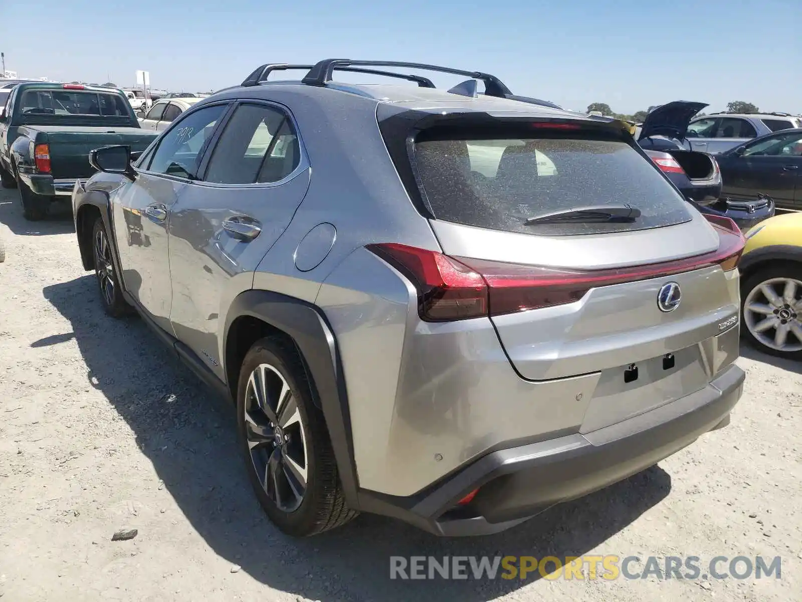 3 Photograph of a damaged car JTHP9JBH8L2025734 LEXUS UX 250H 2020