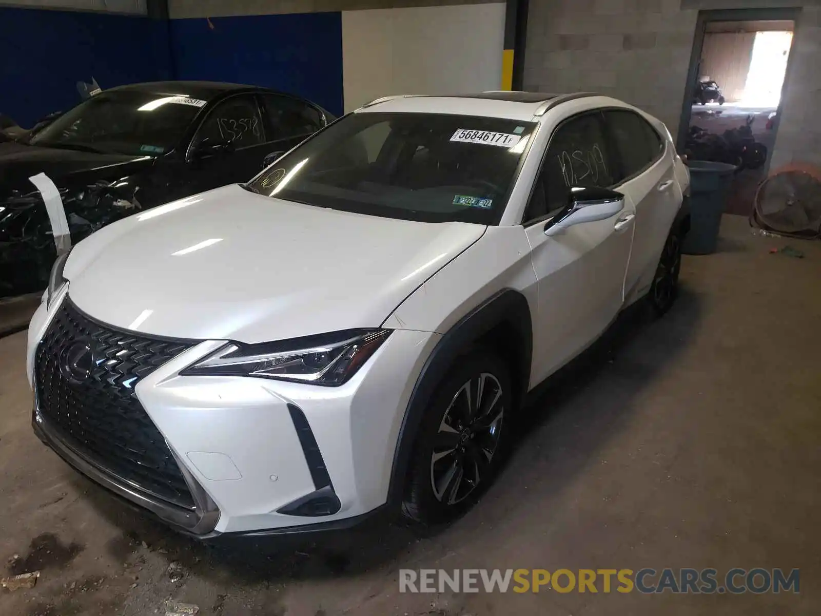 1 Photograph of a damaged car JTHP9JBH8L2030786 LEXUS UX 250H 2020