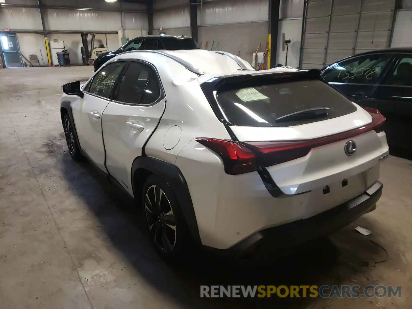 3 Photograph of a damaged car JTHP9JBH8L2030786 LEXUS UX 250H 2020