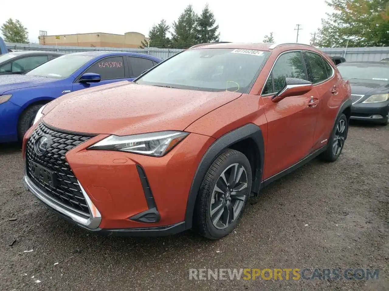 2 Photograph of a damaged car JTHP9JBH9L2022132 LEXUS UX 250H 2020