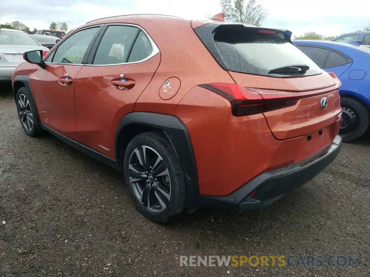 3 Photograph of a damaged car JTHP9JBH9L2022132 LEXUS UX 250H 2020