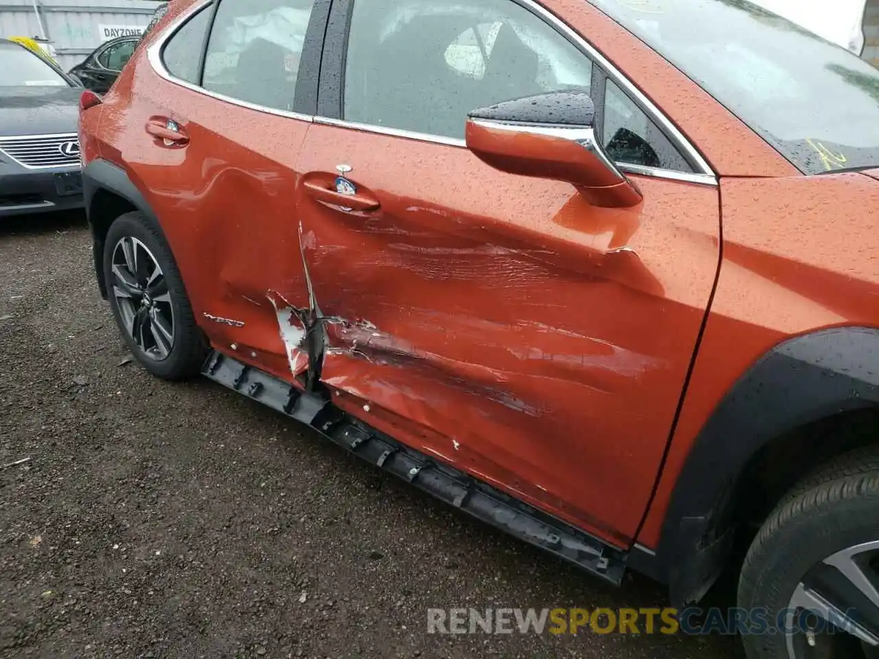 9 Photograph of a damaged car JTHP9JBH9L2022132 LEXUS UX 250H 2020