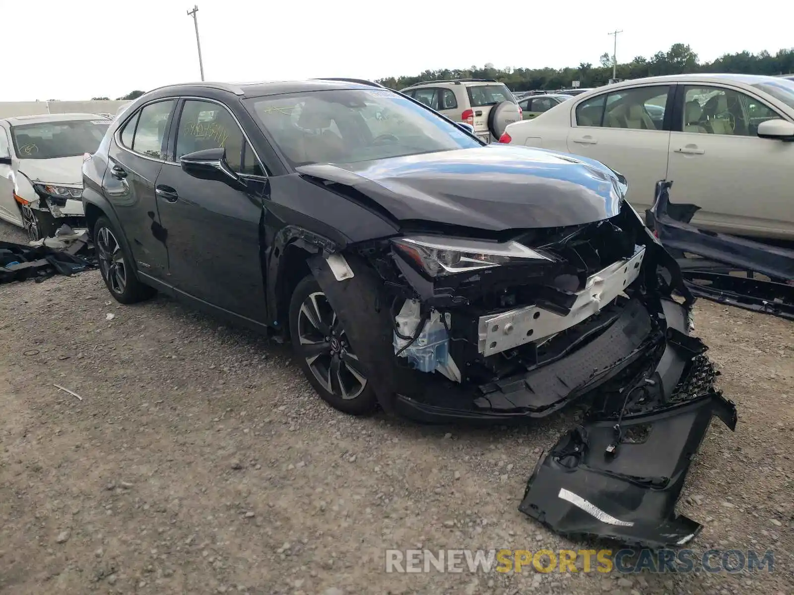 1 Photograph of a damaged car JTHP9JBH9L2027010 LEXUS UX 250H 2020