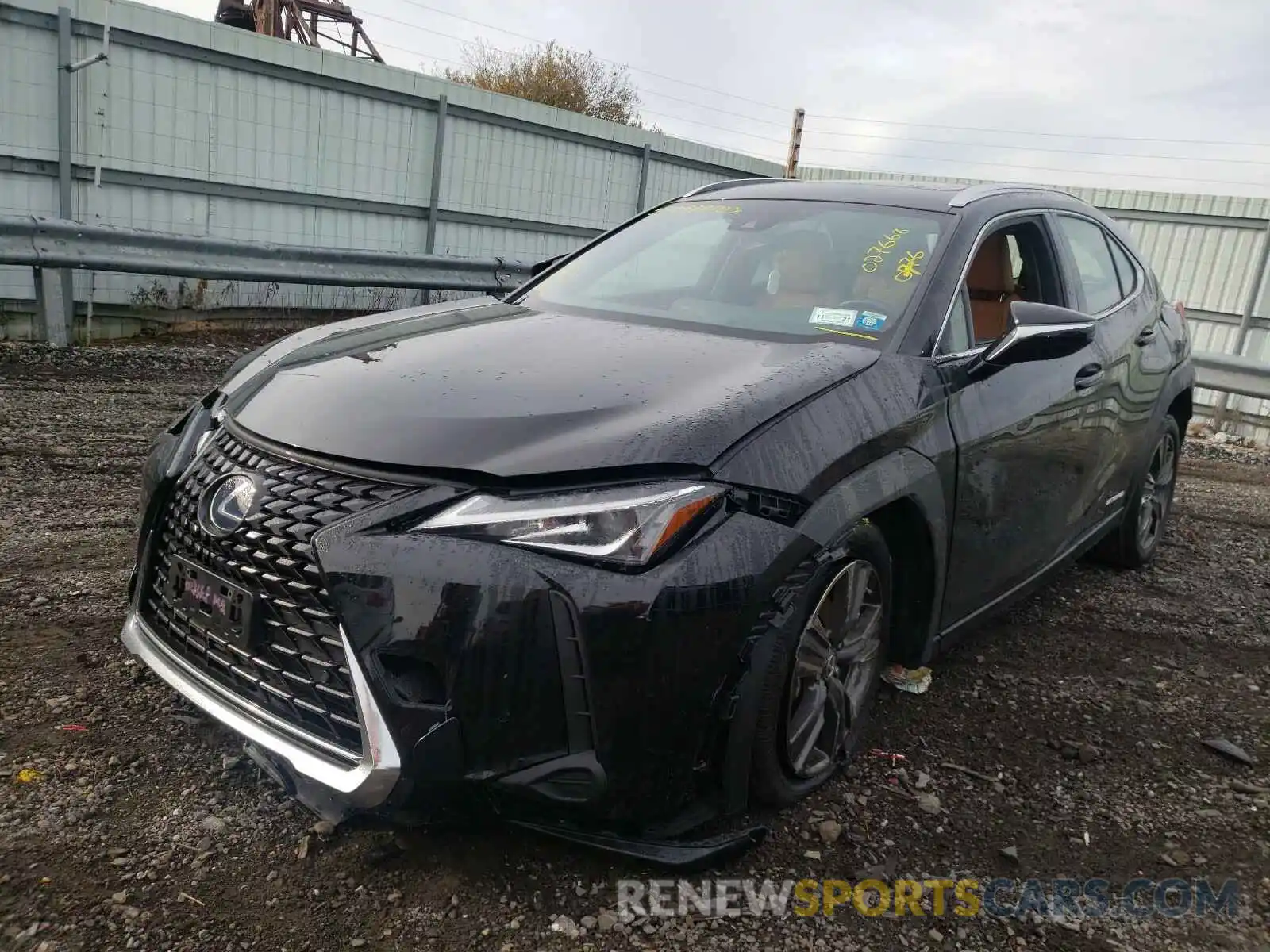 2 Фотография поврежденного автомобиля JTHP9JBH9L2027668 LEXUS UX 250H 2020