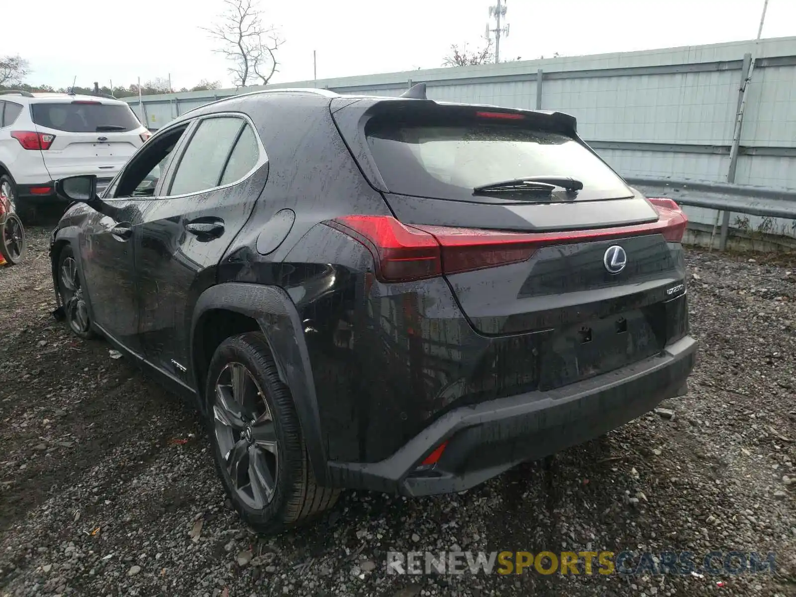 3 Photograph of a damaged car JTHP9JBH9L2027668 LEXUS UX 250H 2020