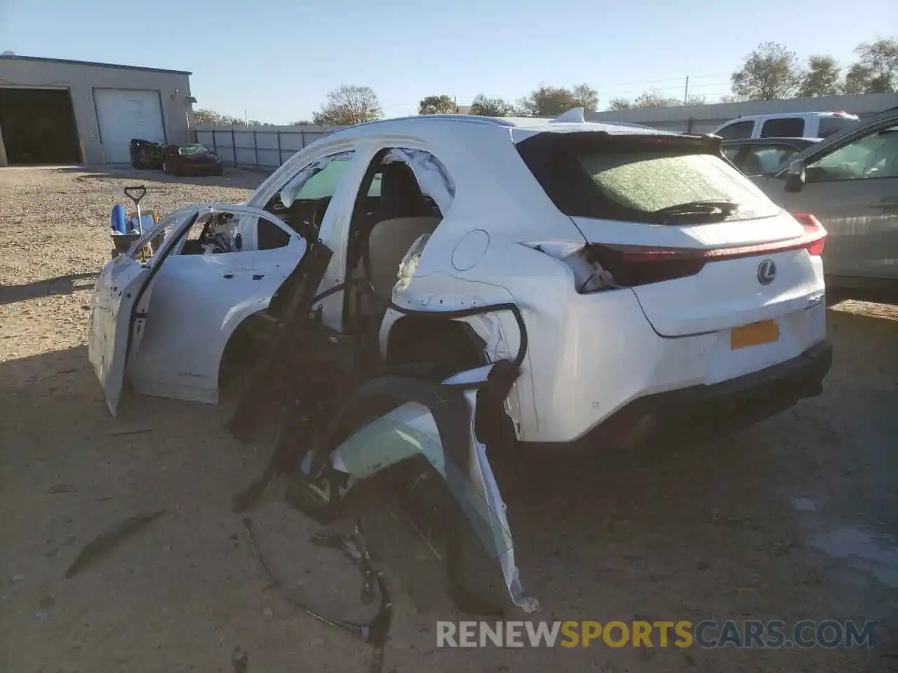 3 Photograph of a damaged car JTHP9JBH9L2029498 LEXUS UX 250H 2020