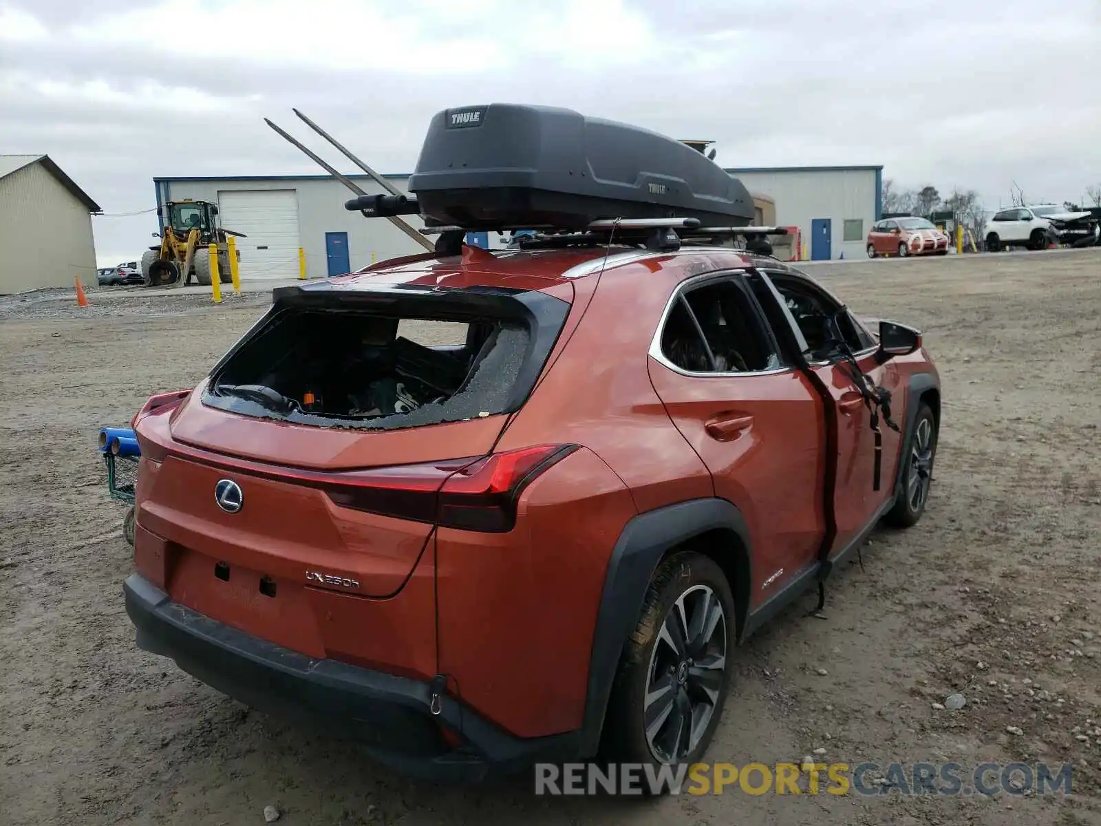 4 Photograph of a damaged car JTHP9JBH9L2034247 LEXUS UX 250H 2020