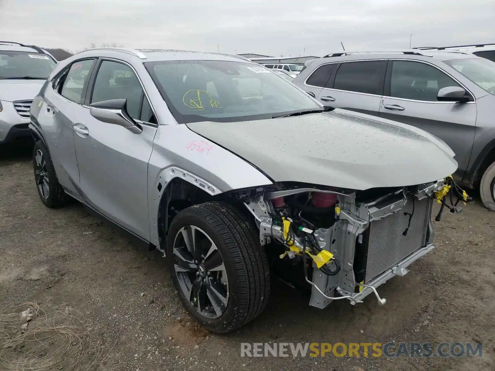 1 Фотография поврежденного автомобиля JTHP9JBHXL2021636 LEXUS UX 250H 2020