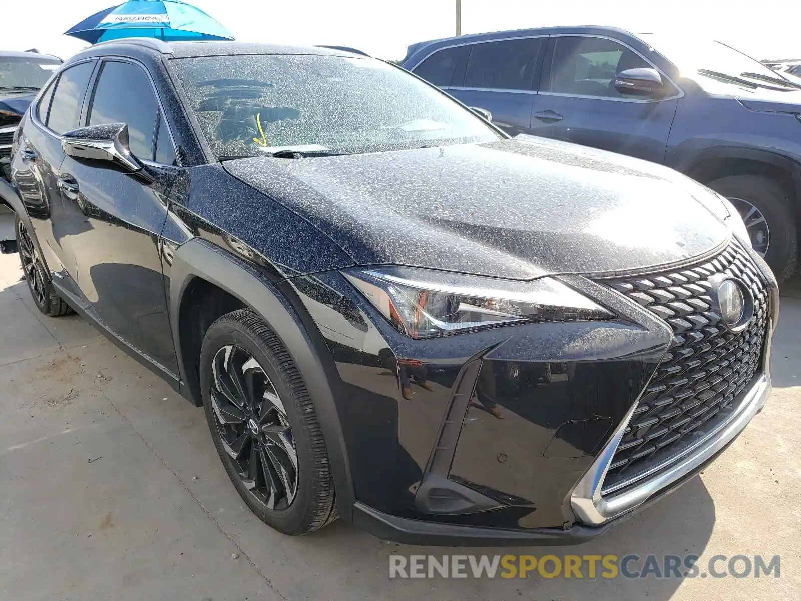 1 Photograph of a damaged car JTHP9JBHXL2027825 LEXUS UX 250H 2020