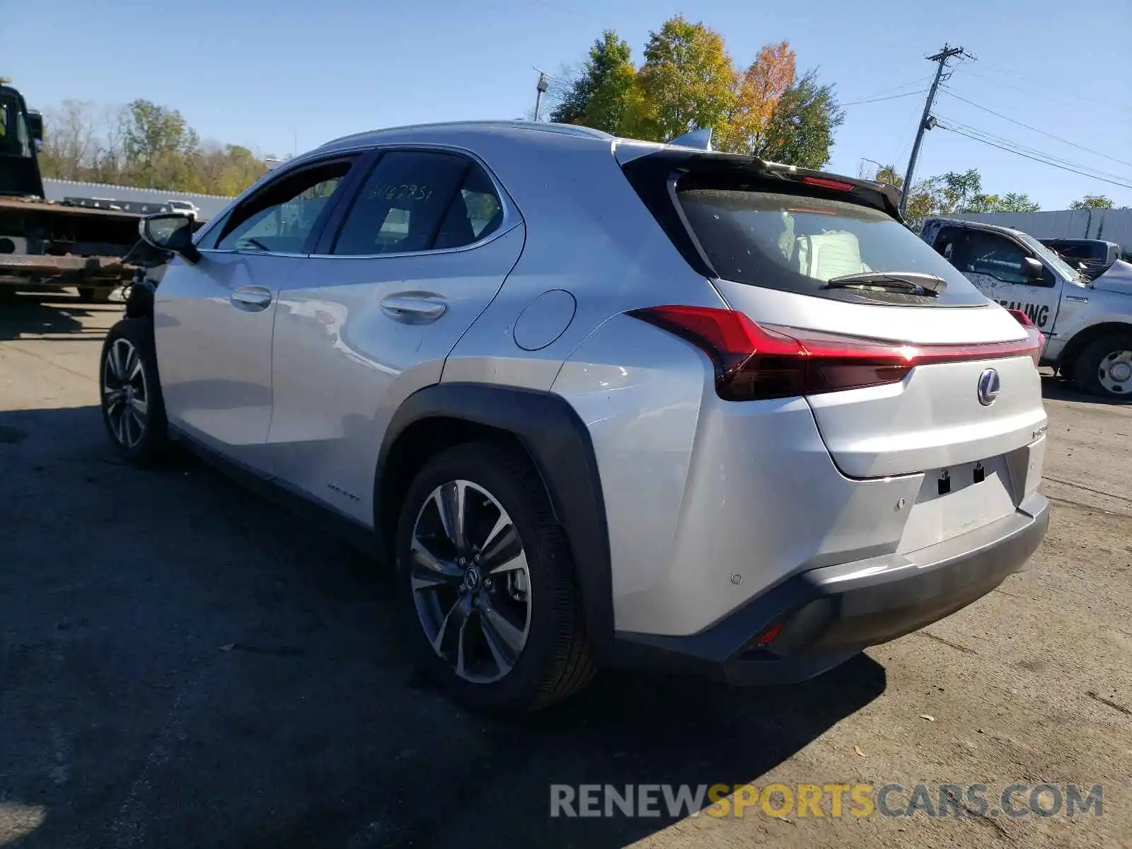 3 Photograph of a damaged car JTHP9JBHXL2035732 LEXUS UX 250H 2020