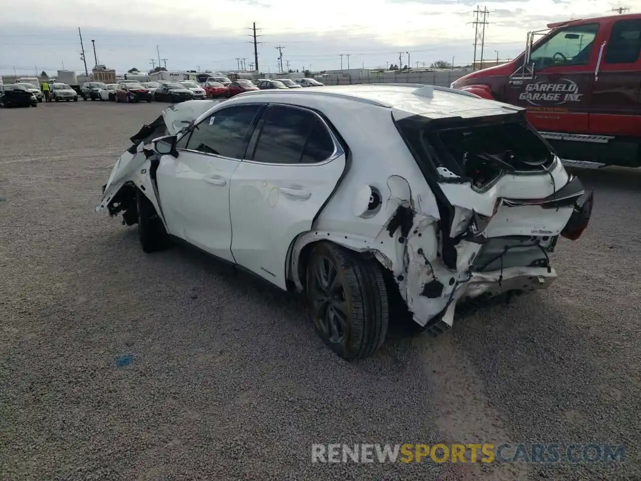 3 Photograph of a damaged car JTHR9JBH2L2025673 LEXUS UX 250H 2020