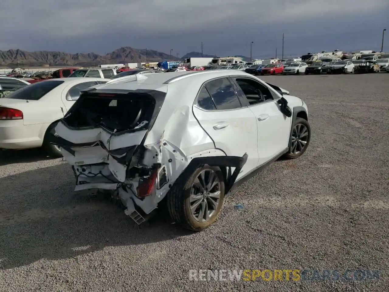 4 Photograph of a damaged car JTHR9JBH2L2025673 LEXUS UX 250H 2020