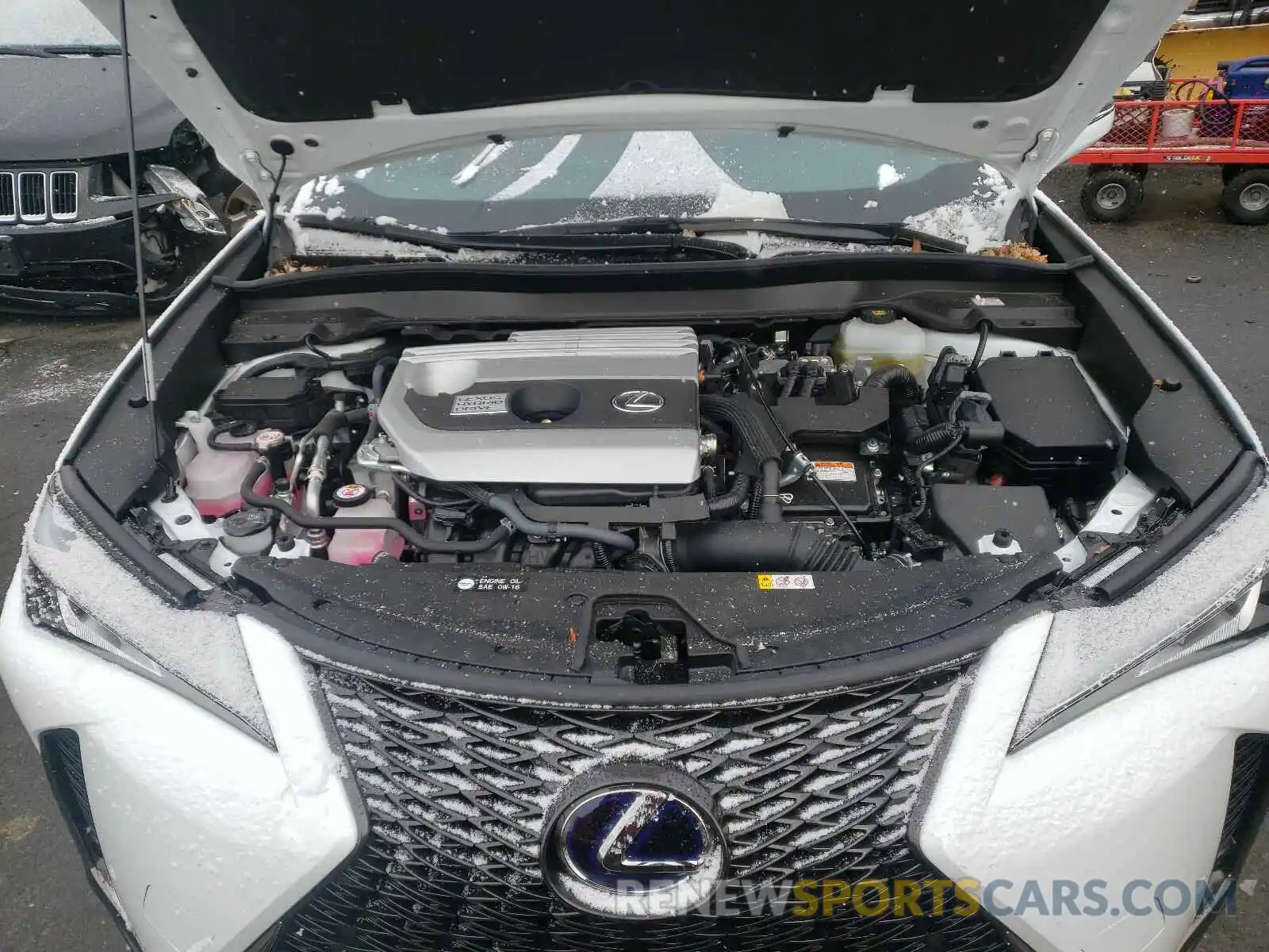 7 Фотография поврежденного автомобиля JTHR9JBH6L2023683 LEXUS UX 250H 2020