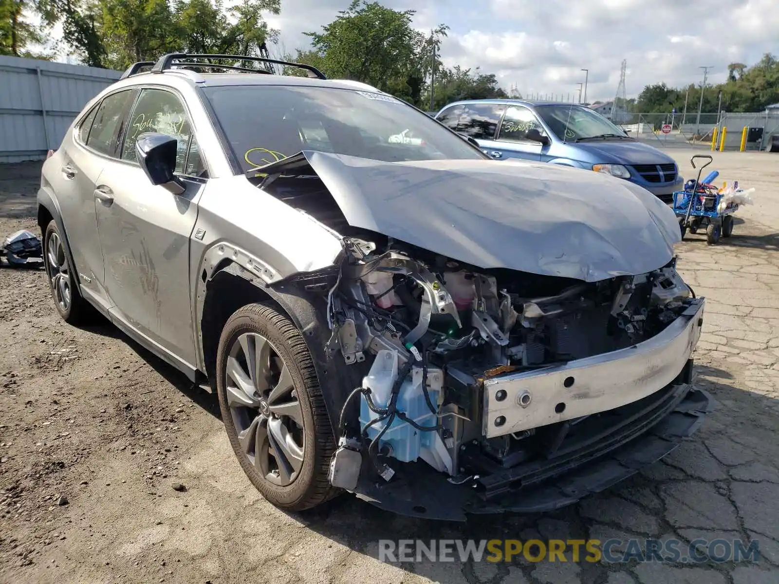 1 Photograph of a damaged car JTHR9JBH7L2024289 LEXUS UX 250H 2020