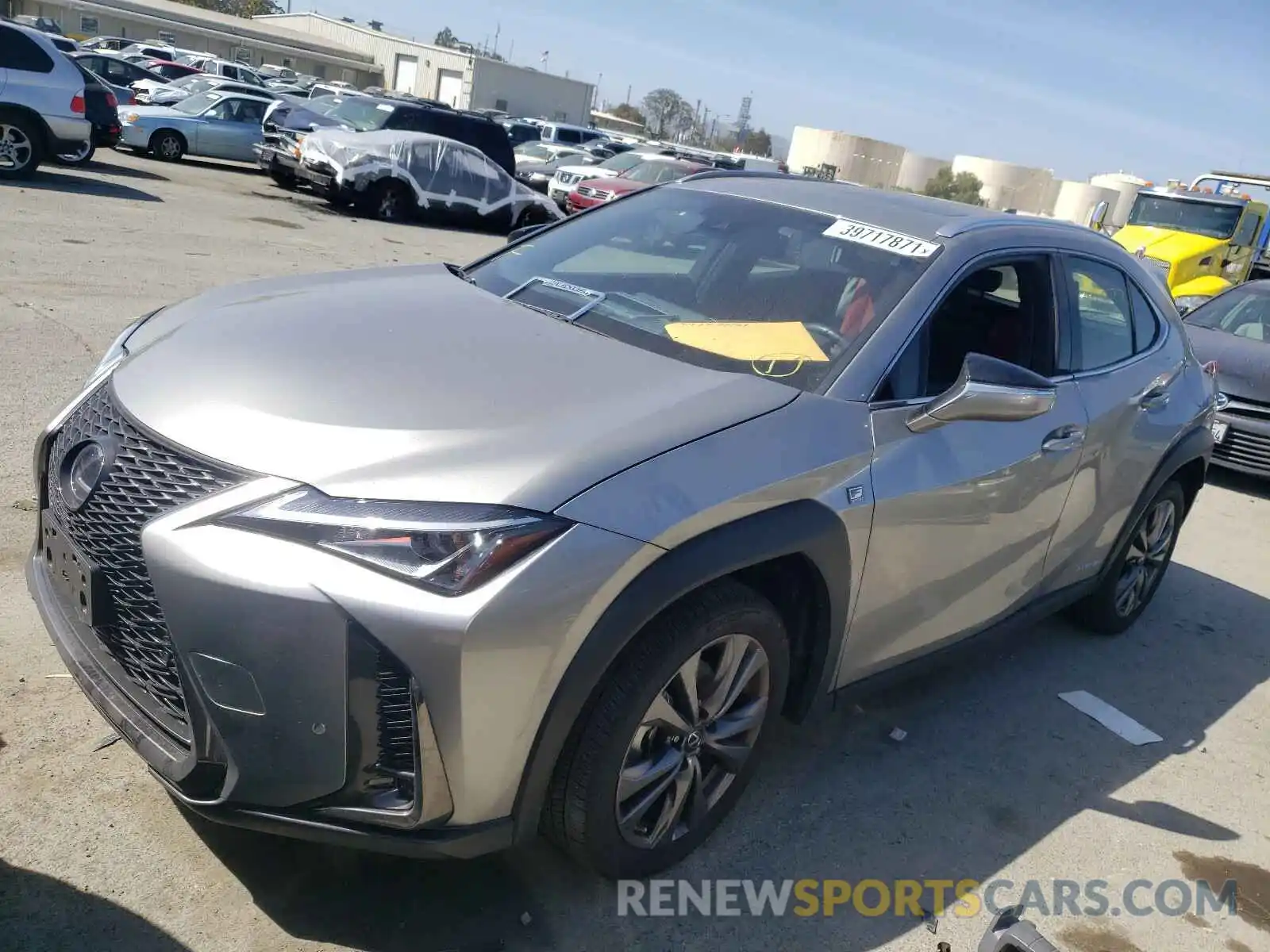 2 Photograph of a damaged car JTHR9JBH8L2027962 LEXUS UX 250H 2020