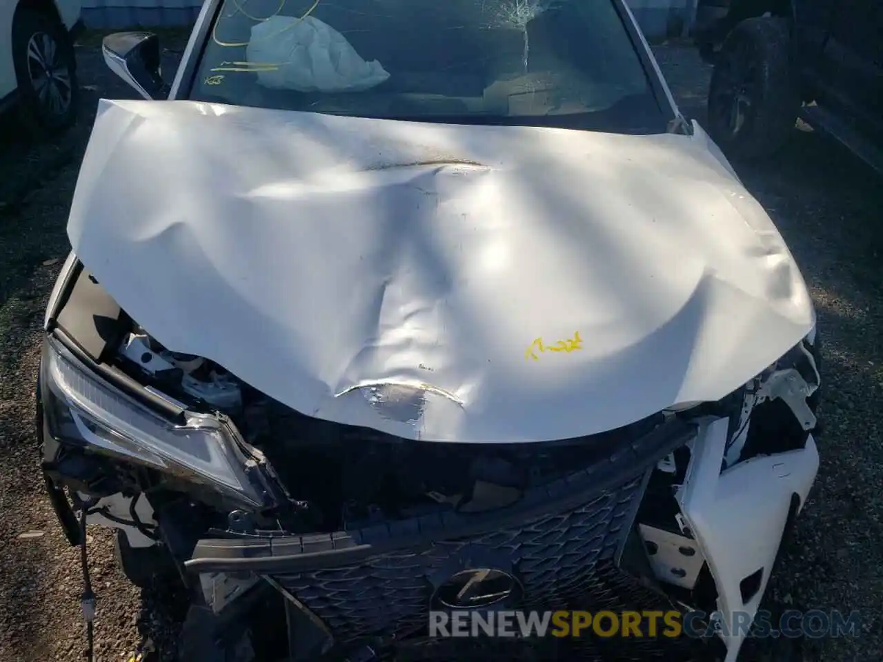 7 Photograph of a damaged car JTHR9JBH8L2033759 LEXUS UX 250H 2020