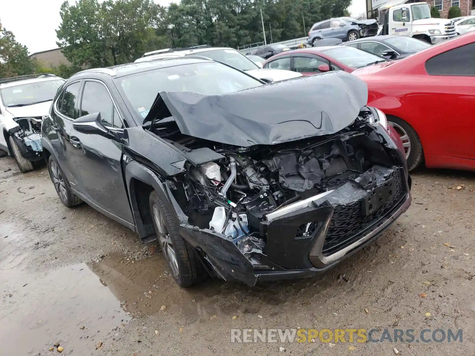 1 Photograph of a damaged car JTHR9JBH9L2036184 LEXUS UX 250H 2020