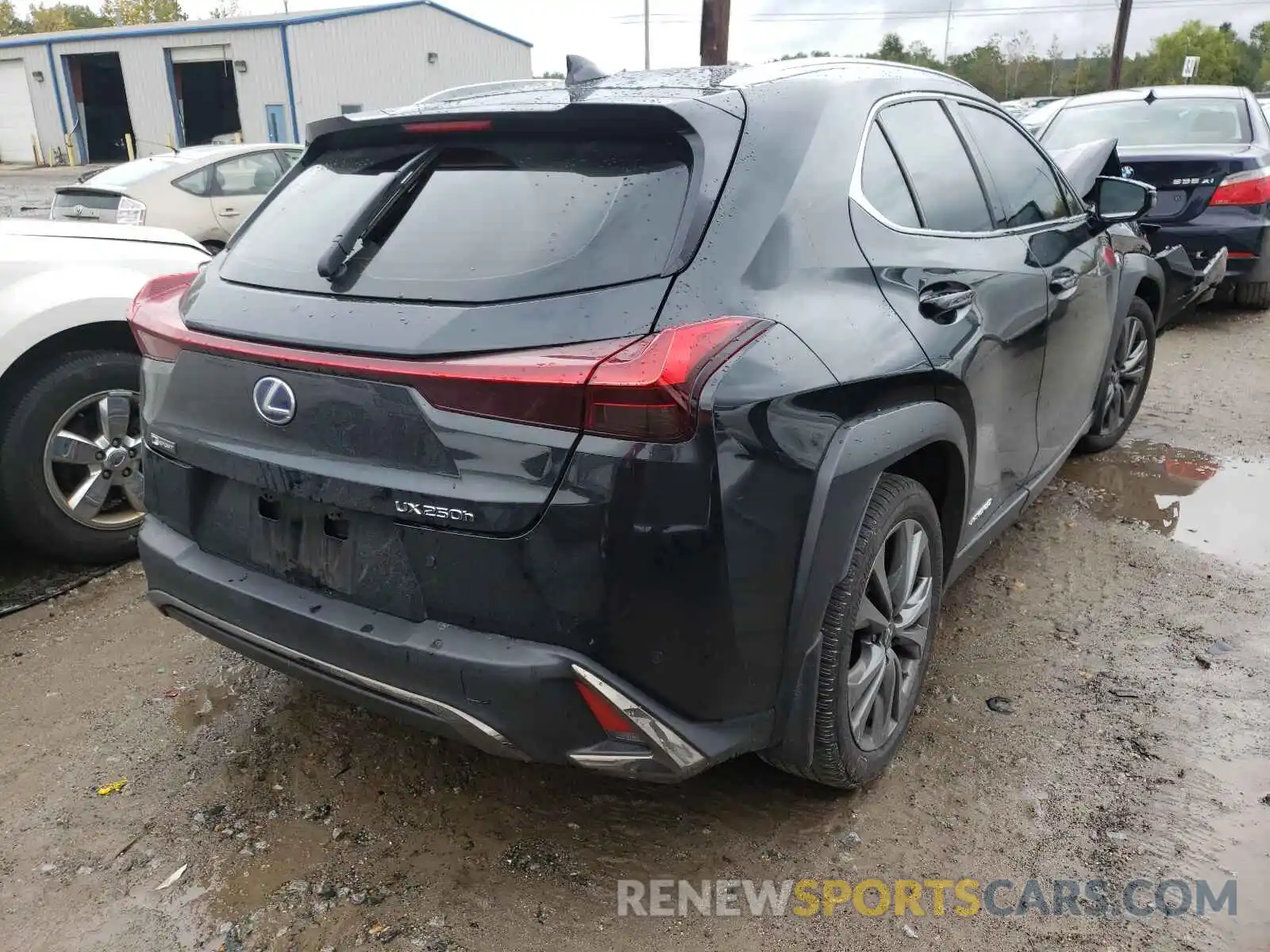 4 Фотография поврежденного автомобиля JTHR9JBH9L2036184 LEXUS UX 250H 2020