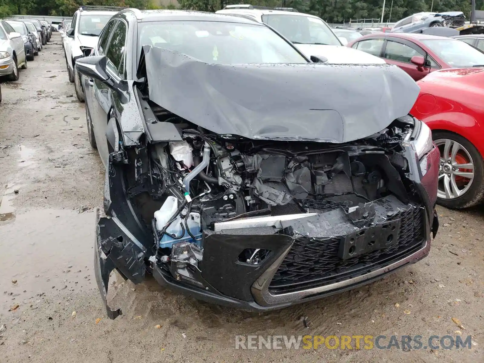 9 Photograph of a damaged car JTHR9JBH9L2036184 LEXUS UX 250H 2020