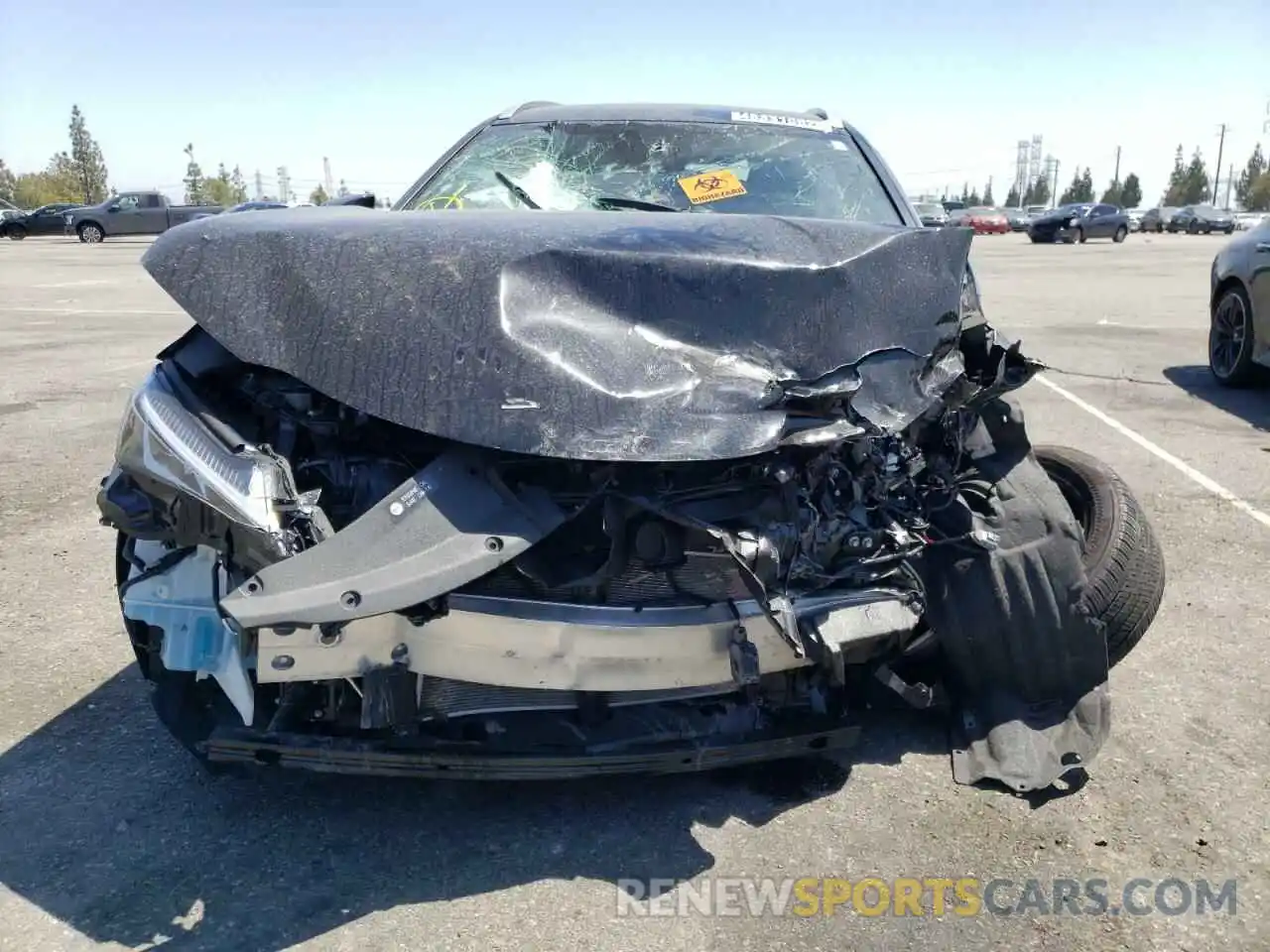 9 Photograph of a damaged car JTHX9JBH0L2025887 LEXUS UX 250H 2020