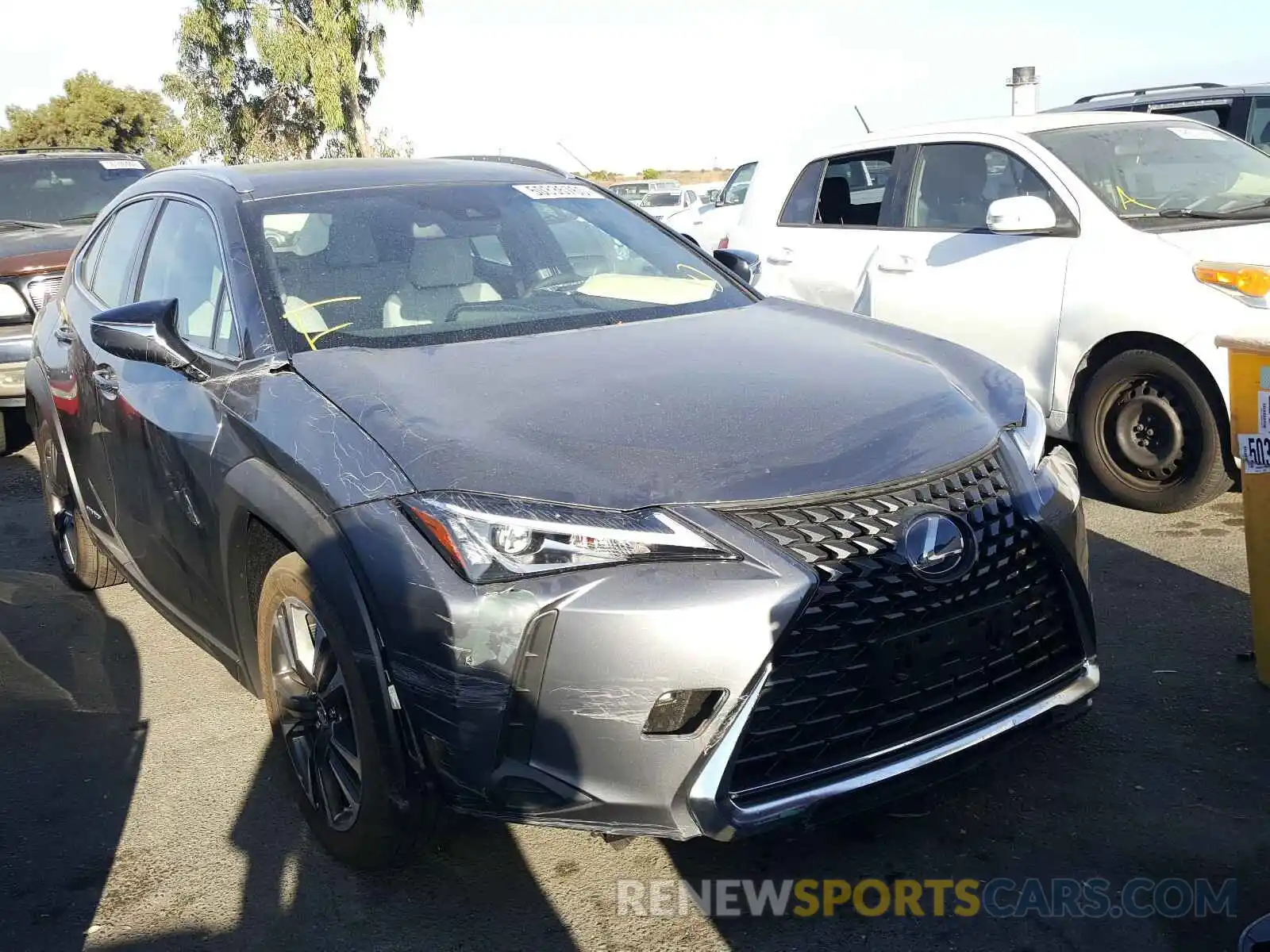 1 Photograph of a damaged car JTHX9JBH1L2028927 LEXUS UX 250H 2020