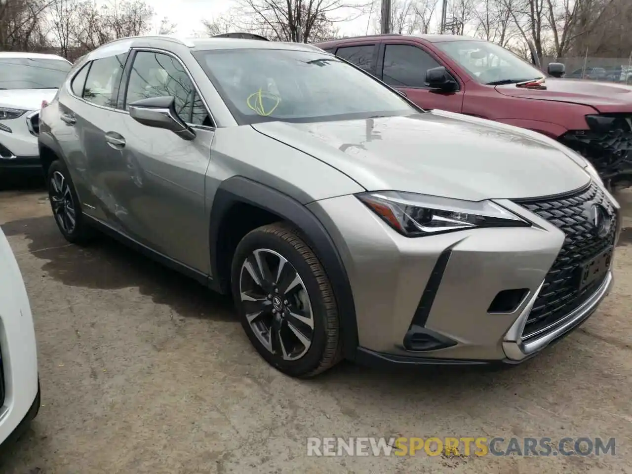 1 Photograph of a damaged car JTHX9JBH1L2029334 LEXUS UX 250H 2020