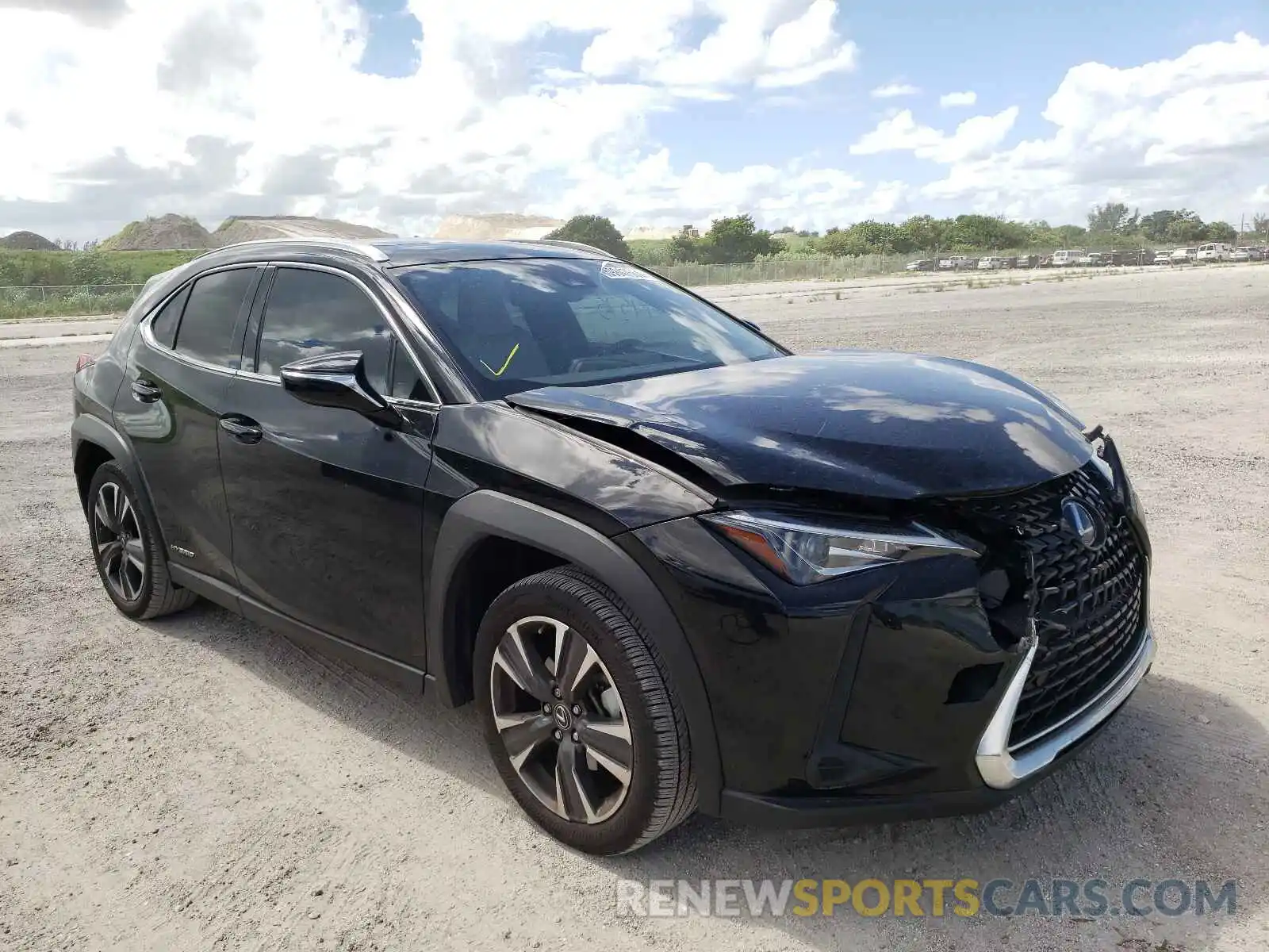 1 Photograph of a damaged car JTHX9JBH1L2034940 LEXUS UX 250H 2020