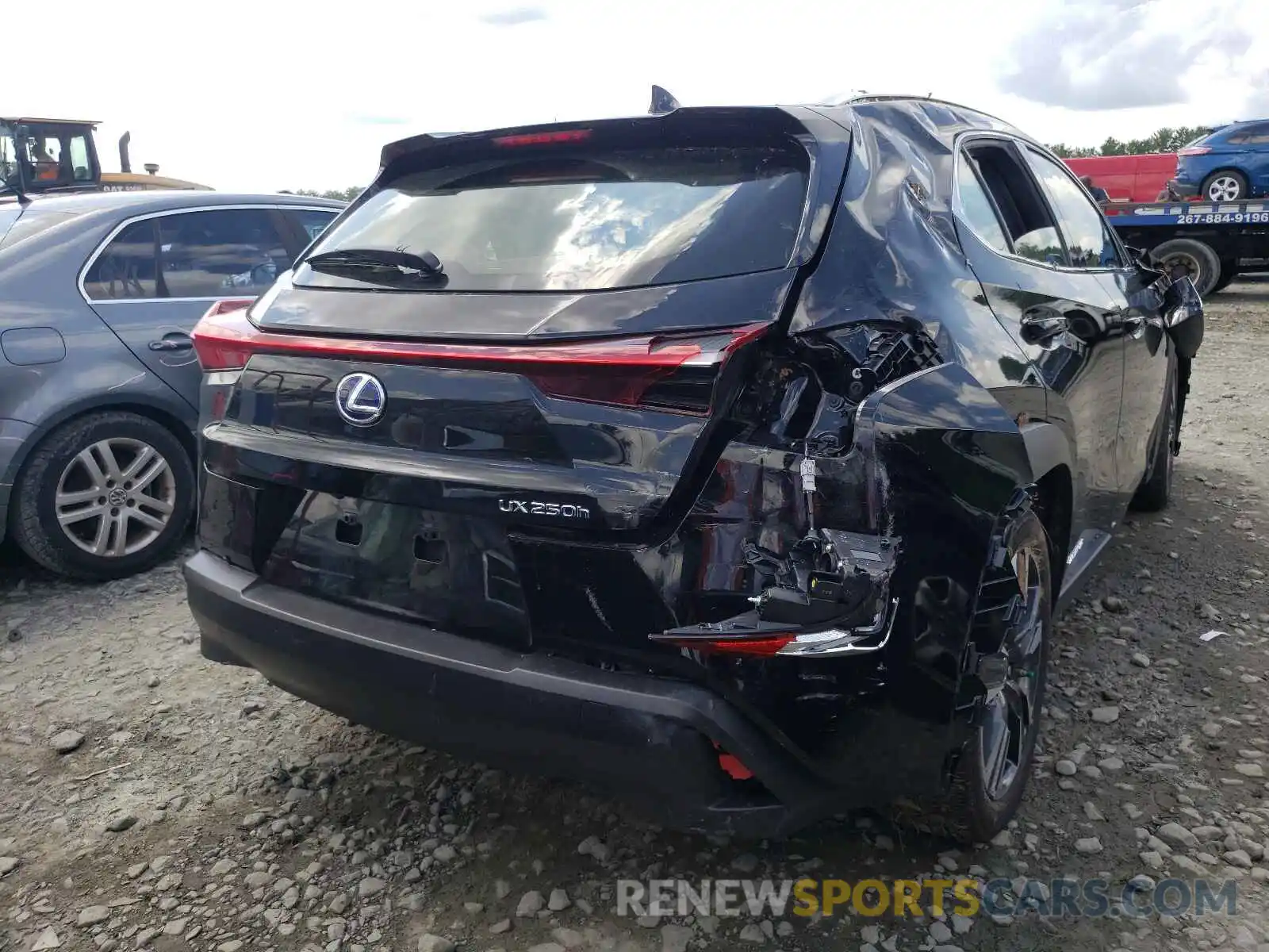 9 Photograph of a damaged car JTHX9JBH2L2021274 LEXUS UX 250H 2020