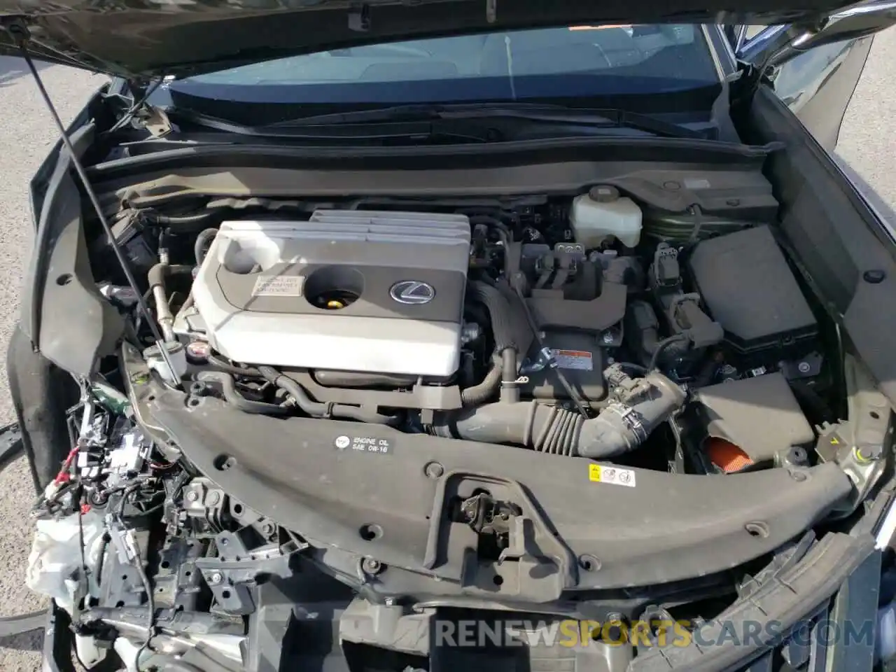 7 Photograph of a damaged car JTHX9JBH4L2036228 LEXUS UX 250H 2020