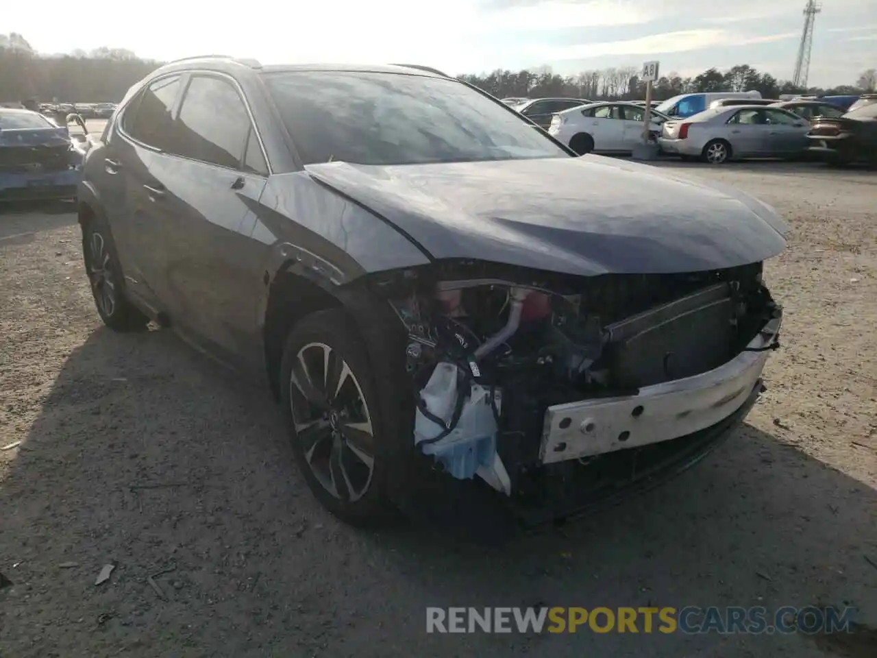 1 Photograph of a damaged car JTHX9JBH5L2029675 LEXUS UX 250H 2020