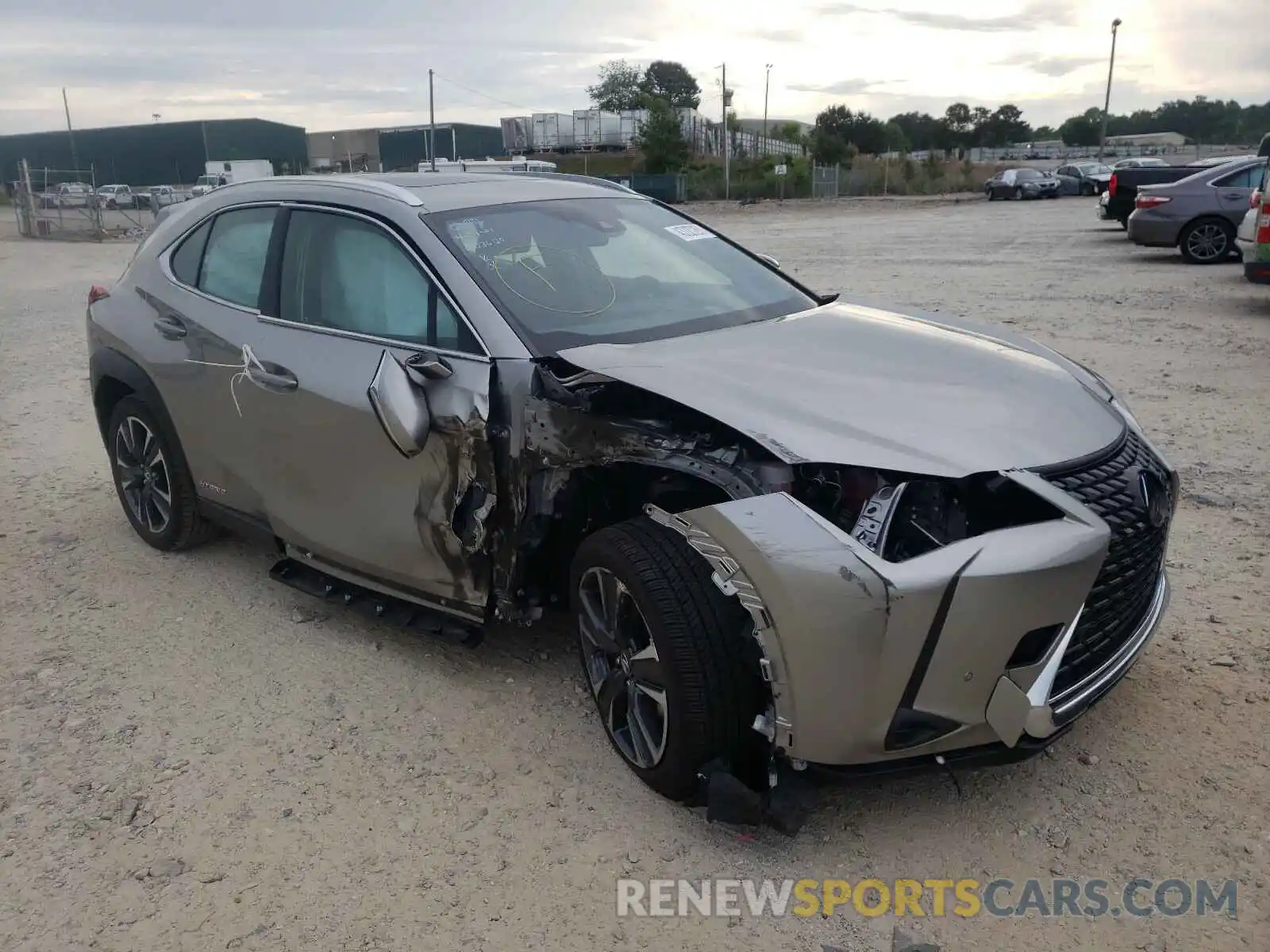 1 Photograph of a damaged car JTHX9JBH6L2036120 LEXUS UX 250H 2020